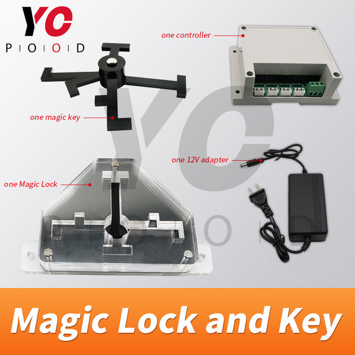 Magic Lock And Key Magic lock and key Escape room props supplier YOPOOD