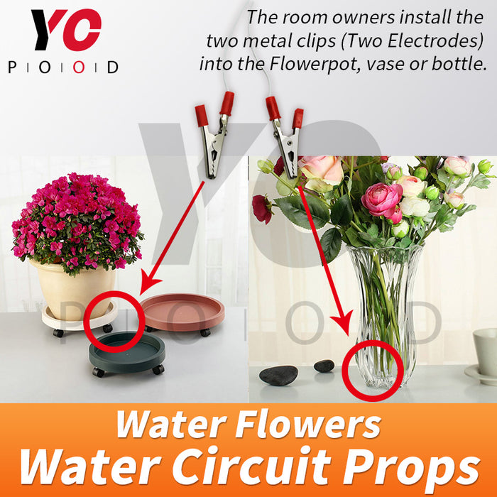 Watering Flower Prop Escape Room Supplier DIY Manufacture YOPOOD