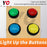 Several Colorful buttons Prop Escape room light up buttons YOPOOD