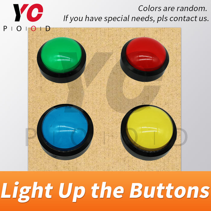 Several Colorful buttons Prop Escape room light up buttons YOPOOD