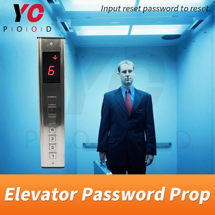 Elevator Password Prop Real Life Escape Room Game DIY Supplier YOPOOD