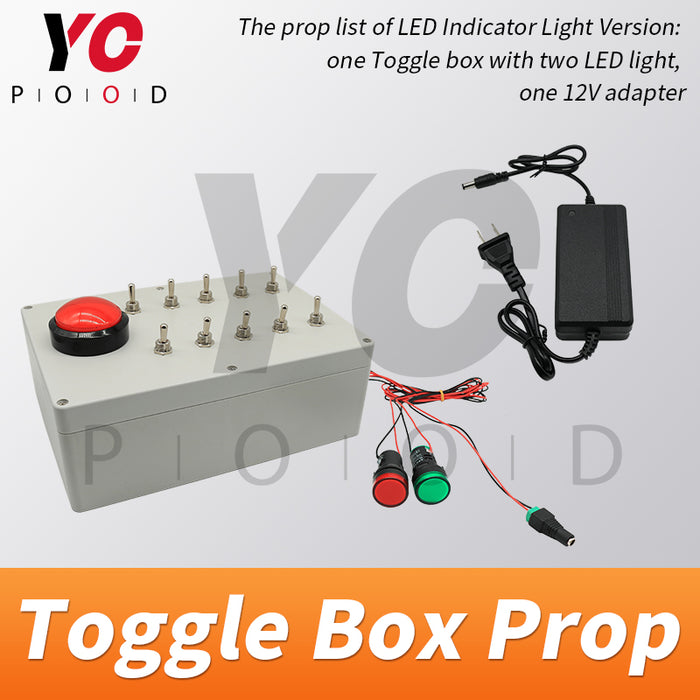 Upgraded Toggle Box Prop Escape Room Supplier DIY Manufacture YOPOOD