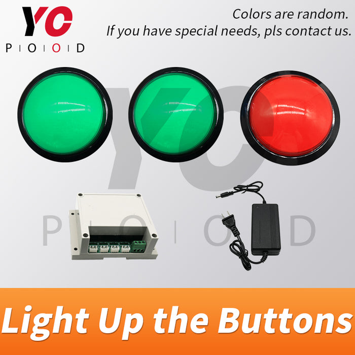 Several Colorful buttons Prop Escape room light up buttons YOPOOD