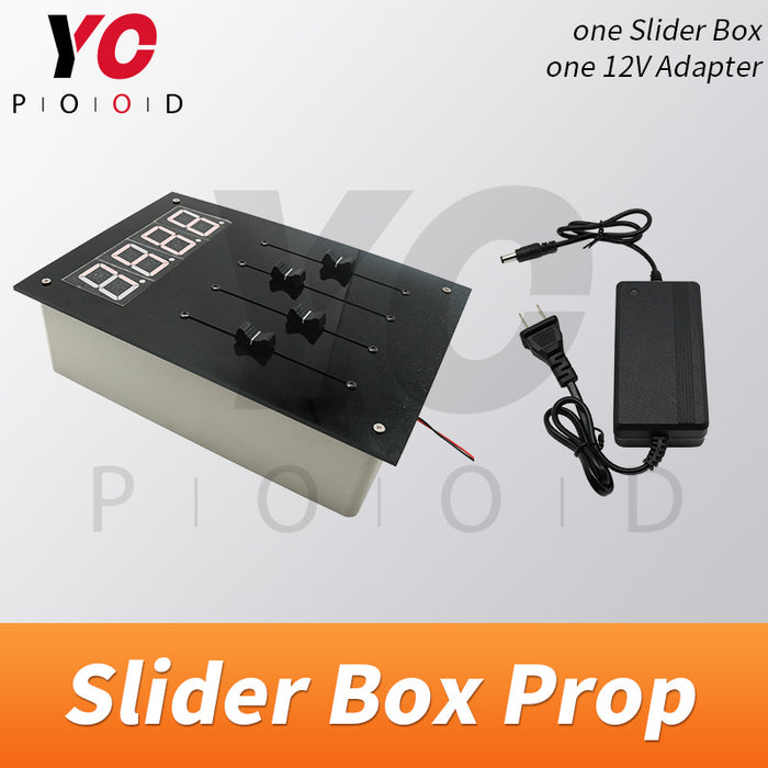 Slider Box escape room props Supplier DIY Manufacture YOPOOD