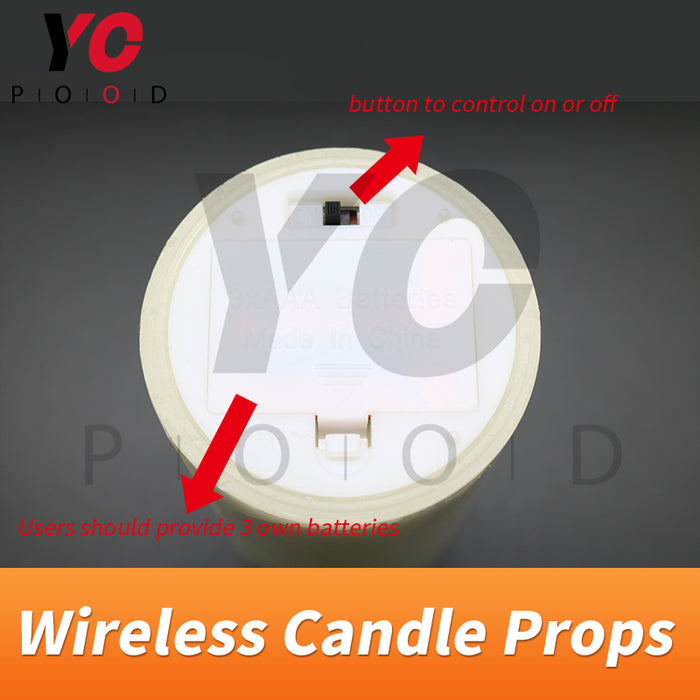 Wireless Candle Prop from Escape Room Supplier DIY Manufacture YOPOOD