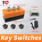 Several Holes Key Switch real escape room prop DIY Manufacture YOPOOD