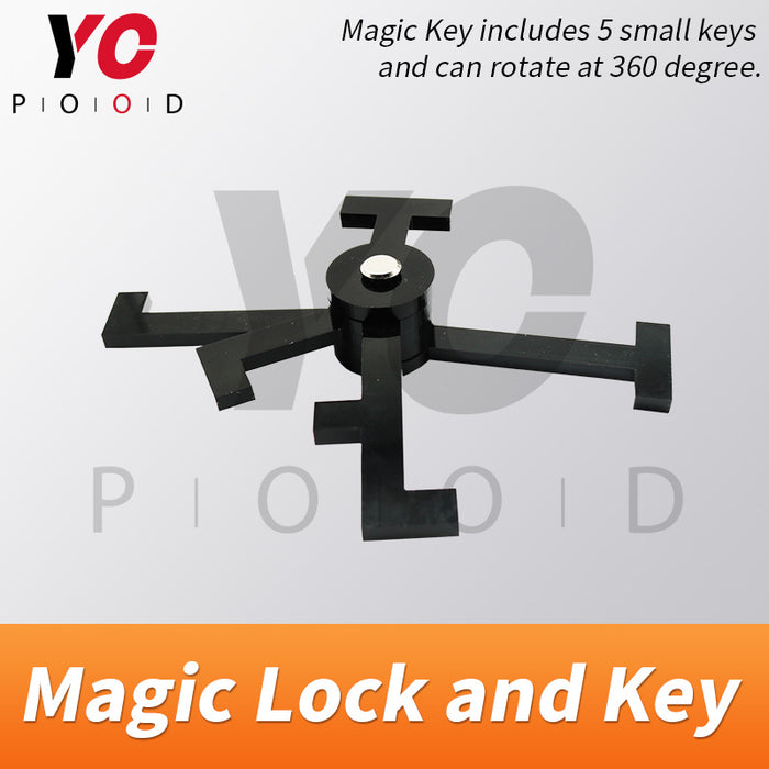 Magic Lock And Key Magic lock and key Escape room props supplier YOPOOD