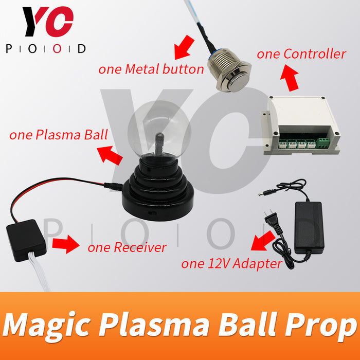 Magic Plasma Ball Prop from Escape Room Manufacture YOPOOD