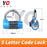 5 Letter Code Combination password lock Escape Room YOPOOD