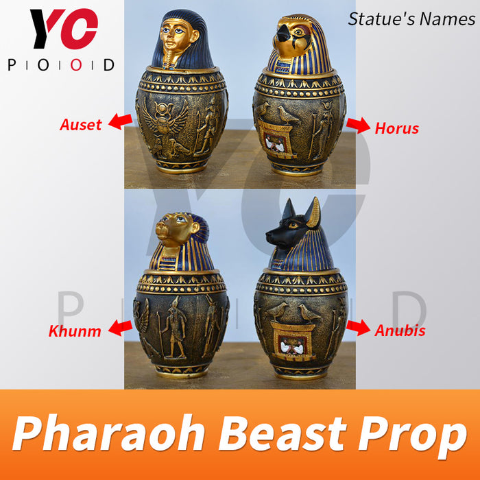 Pharaoh beast prop room escape game puzzle YOPOOD