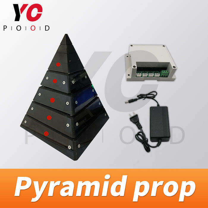 Pyramid prop for escape room game