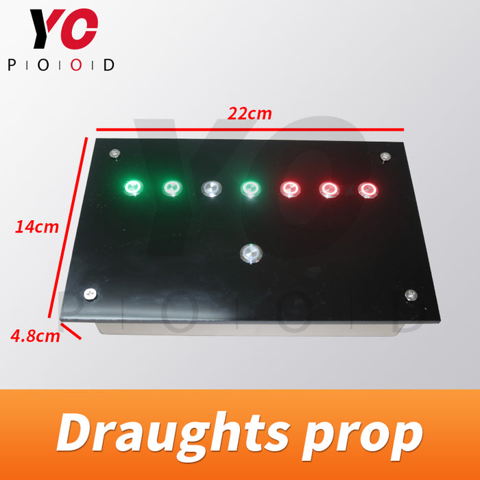 Draughts prop chessmen prop real life room escape game prop TAKAGISM game
