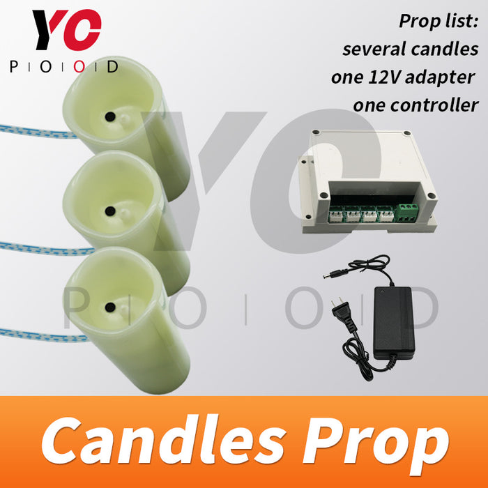 Candles Prop escape room prop game supplier DIY Manufacture YOPOOD