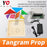 Tangram Prop Escape Room DIY Supplier Game Manufacture YOPOOD