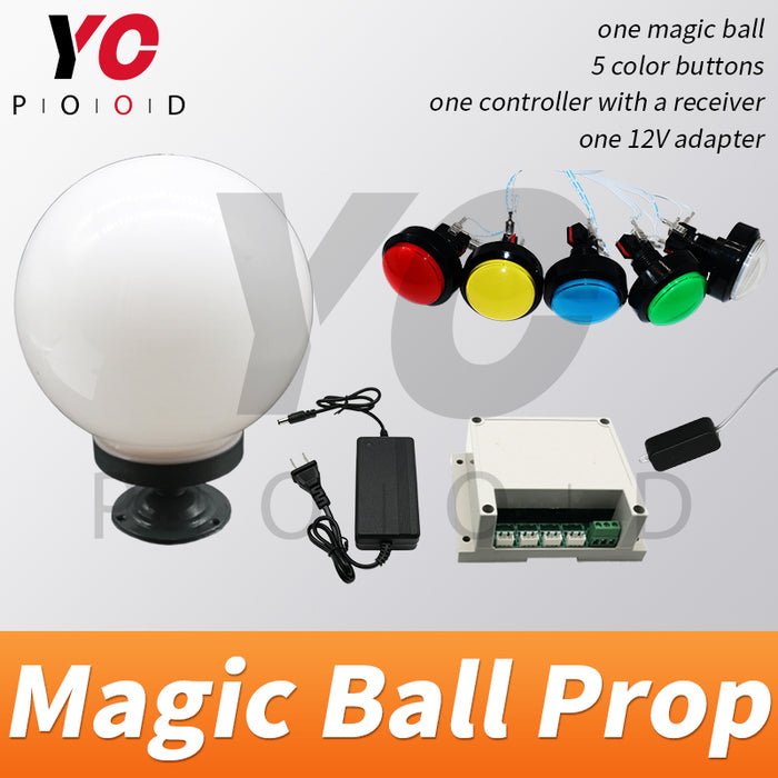 Magic Ball Prop Escape game in Takagism room Supplier YOPOOD
