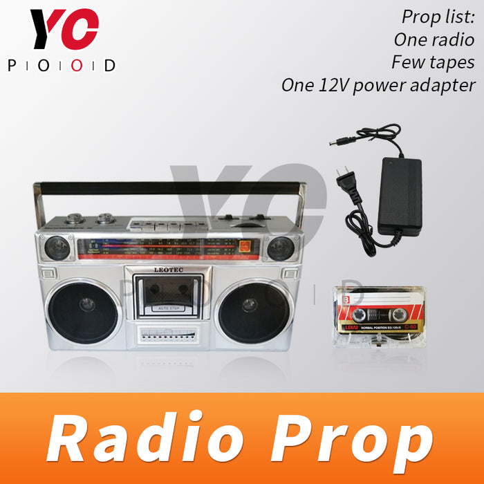 Put Tape in radio to trigger audio playing