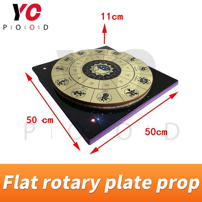 YOPOOD Flat rotary plate prop escape game prop manufacture