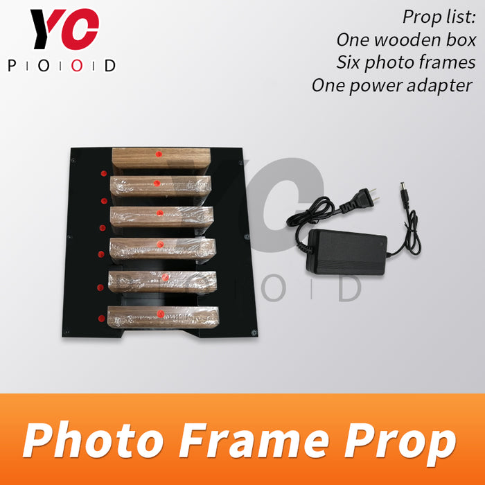 Photo frame prop escape room game
