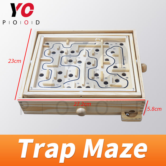 YOPOOD escape room prop traze maze prop walking the maze via metal ball