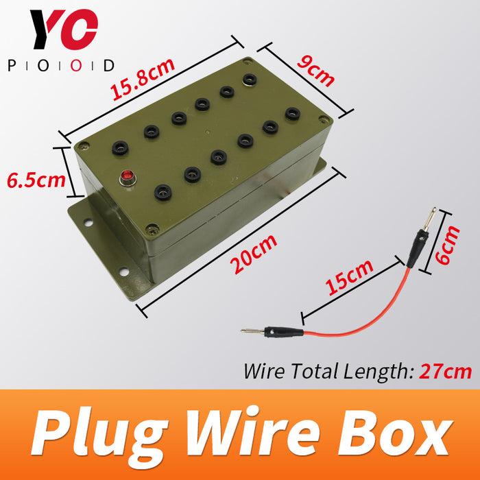 Plug Wire Box from Escape Room Prop Supplier YOPOOD