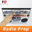 Put Tape in radio to trigger audio playing