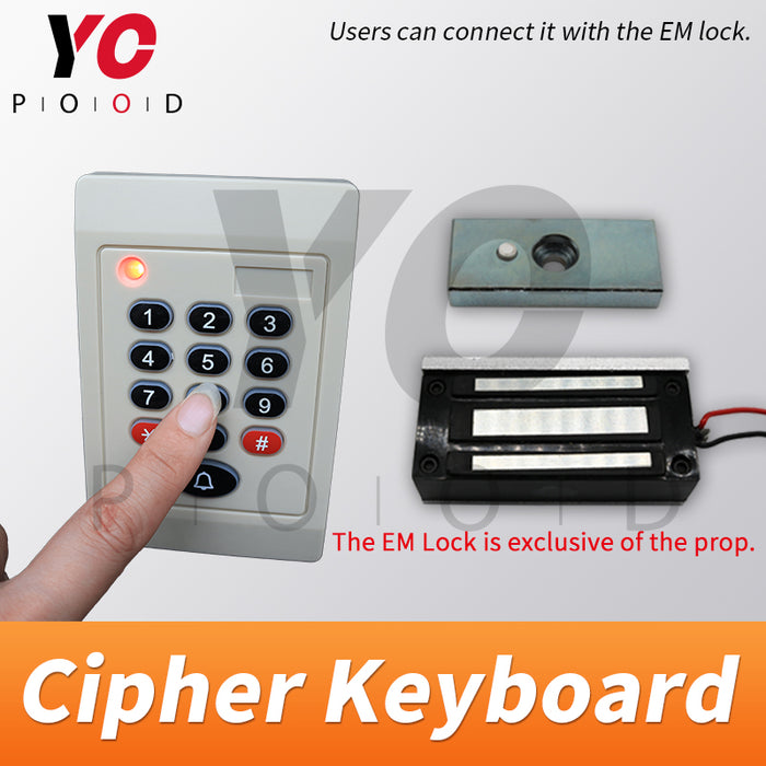 Upgraded Cipher Keyboard escape room puzzle props DIY Supplier YOPOOD