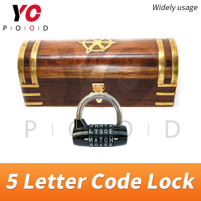 5 Letter Code Combination password lock Escape Room YOPOOD