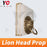 Lion Head Prop Rotating the head to right position to open lock Room Escape Prop