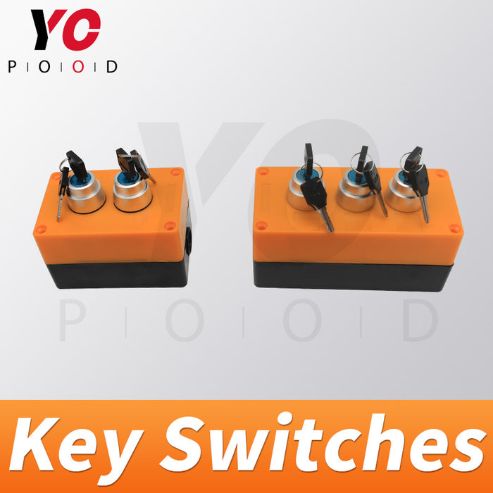 Several Holes Key Switch real escape room prop DIY Manufacture YOPOOD