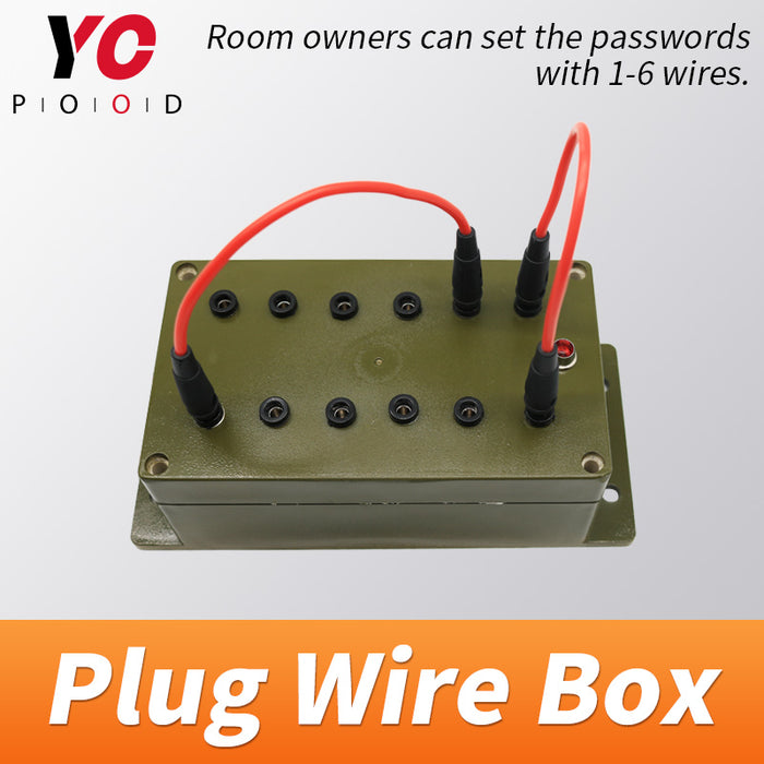 Plug Wire Box from Escape Room Prop Supplier YOPOOD