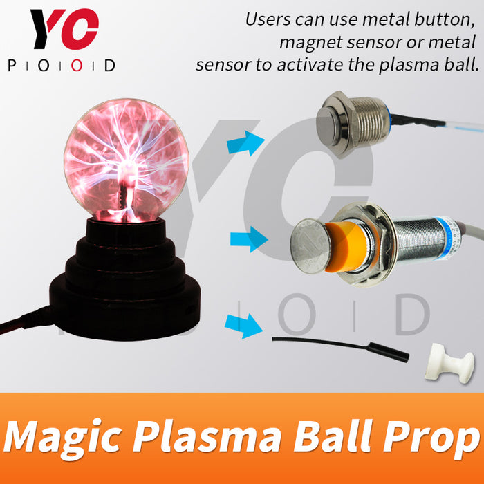 Magic Plasma Ball Prop from Escape Room Manufacture YOPOOD