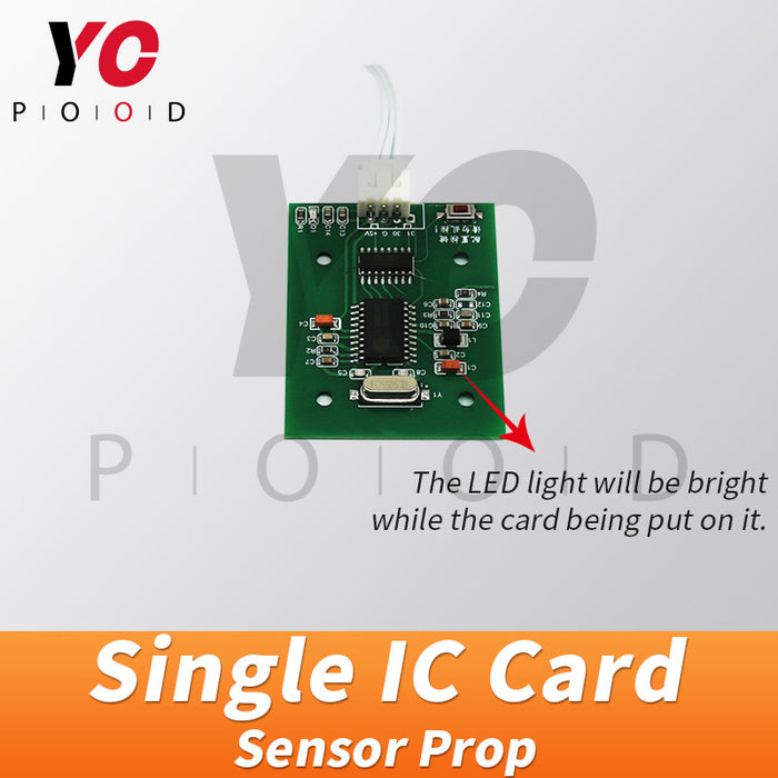 Single RFID Card Prop Escape Room Real Life Supplier DIY Manufacture YOPOOD