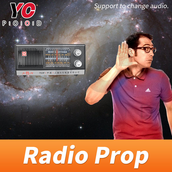 Escape room devices radio prop adjust radio to right channel to get the clue or open lock