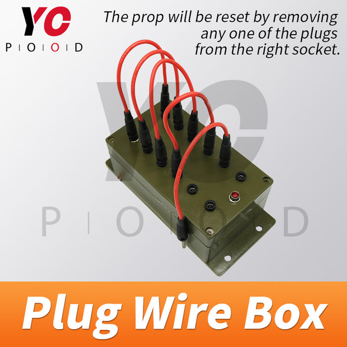 Plug Wire Box from Escape Room Prop Supplier YOPOOD