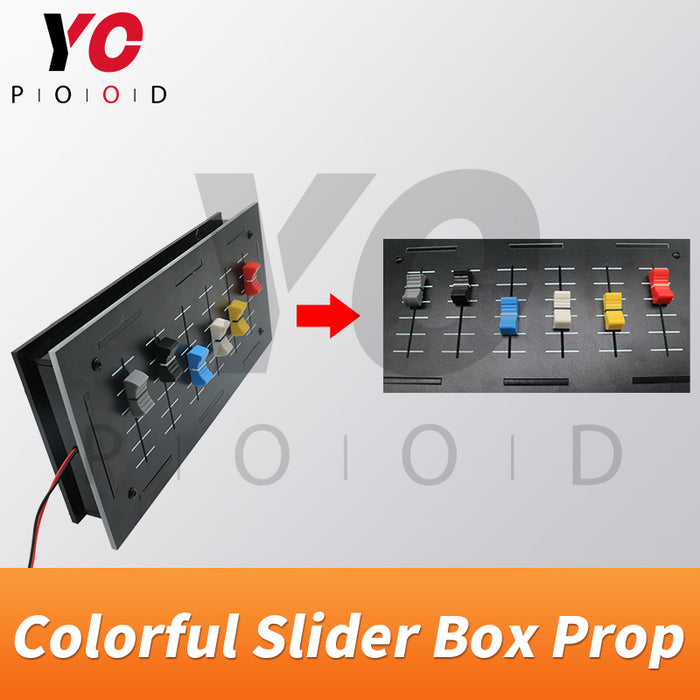Colorful Slider Box Escape Room Props DIY Manufacture YOPOOD