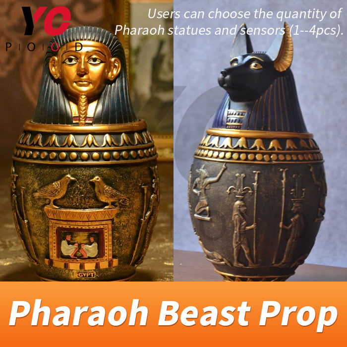 Pharaoh beast prop room escape game puzzle YOPOOD
