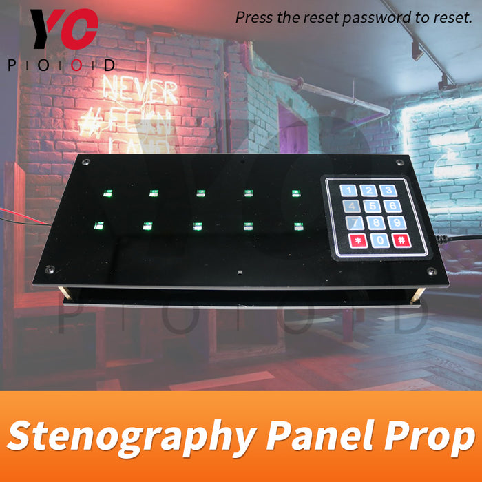 Stenography Panel Prop Escape Room Countdown Game Manufacture YOPOOD