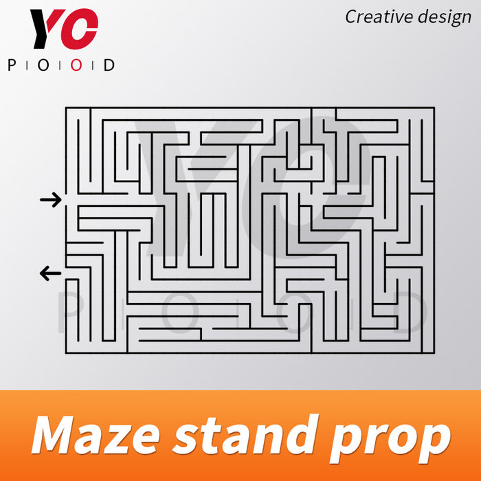 YOPOOD maze stand prop real life escape room prop