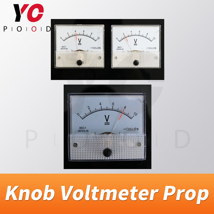 Knob Voltmeter Prop Escape Room Prop Real Life Game Turn The Knobs