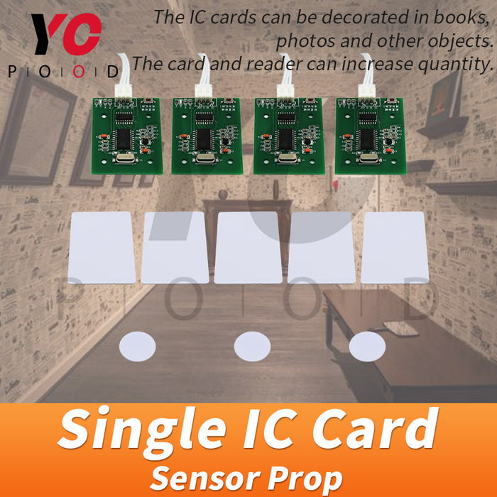 Single RFID Card Prop Escape Room Real Life Supplier DIY Manufacture YOPOOD