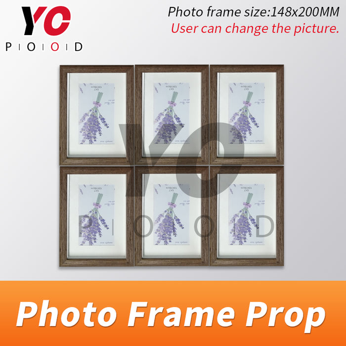 Photo frame prop escape room game