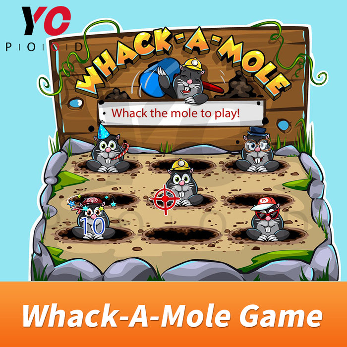 Whack-A-Mole Game Escape Room