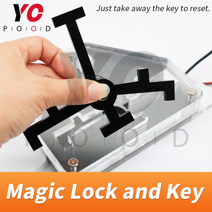 Magic lock and key Escape room props supplier YOPOOD