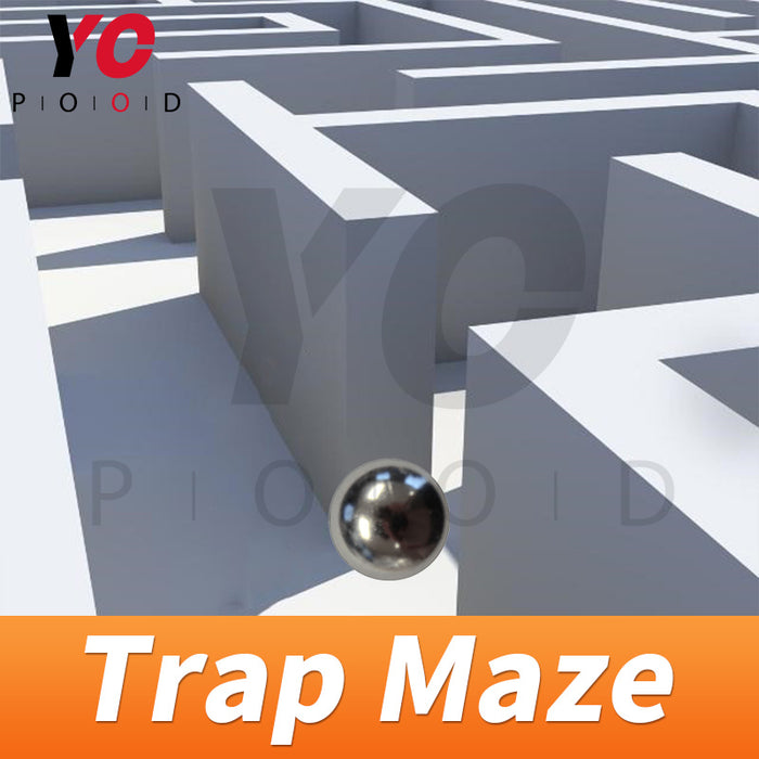 YOPOOD escape room prop traze maze prop walking the maze via metal ball