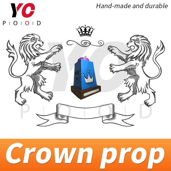 Crown stand prop escape room game prop DIY manufacture custom-made props