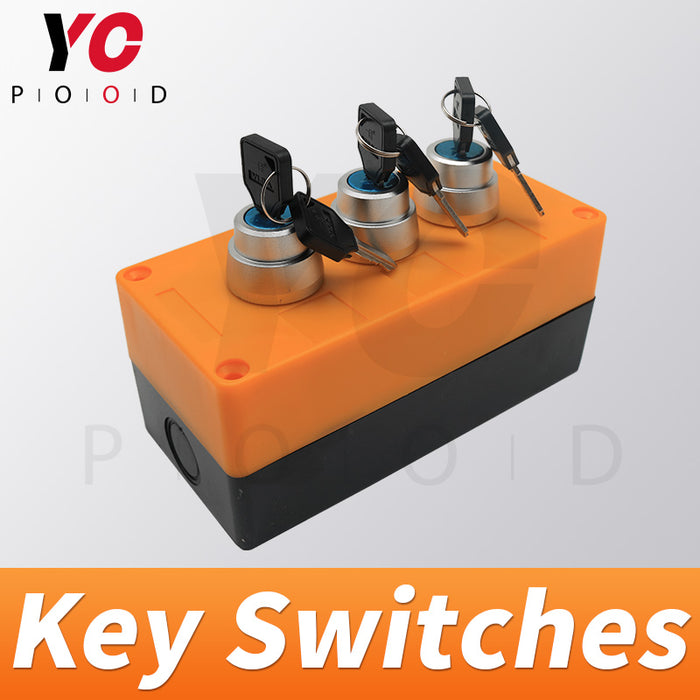 Several Holes Key Switch real escape room prop DIY Manufacture YOPOOD