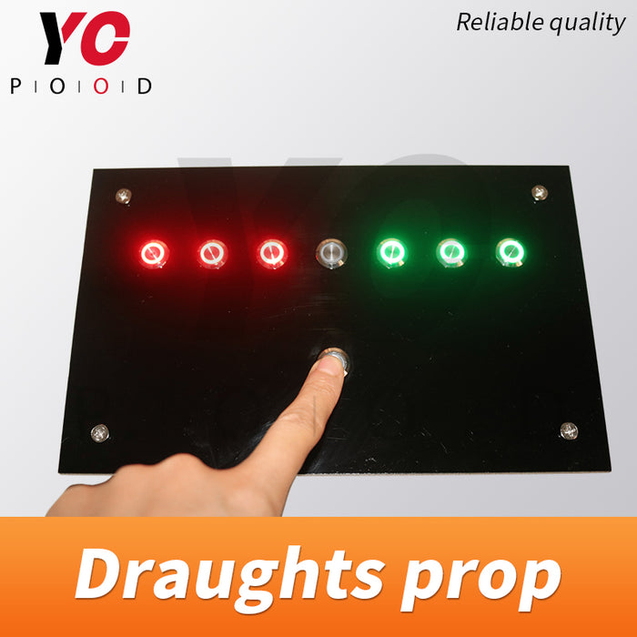 Draughts prop chessmen prop real life room escape game prop TAKAGISM game
