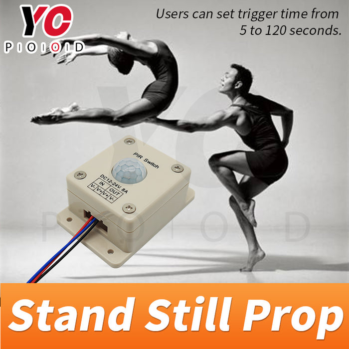 Stand Still Prop Room Escape real game supplier DIY Factory YOPOOD