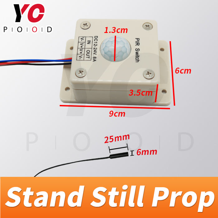 Stand Still Prop Room Escape real game supplier DIY Factory YOPOOD
