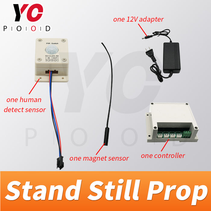Stand Still Prop Room Escape real game supplier DIY Factory YOPOOD
